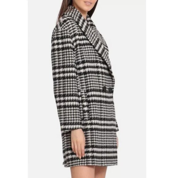 Avec Les Filles Houndstooth Peacoat - Picture 4 of 14